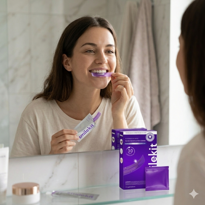 Smilekit Whitening Strips - Vitare tänder på 7 dagar